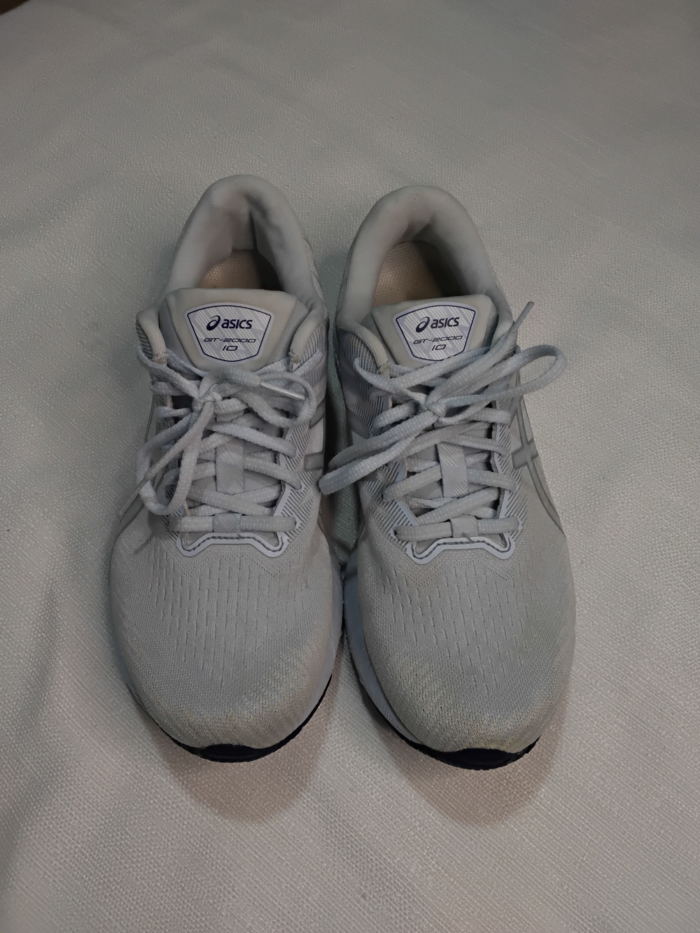 Asics GT 2000 10 Light Gray Women's Athletic Sneakers Sz 10